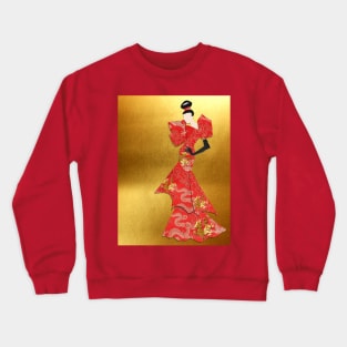 Dressed in Dragon Crewneck Sweatshirt